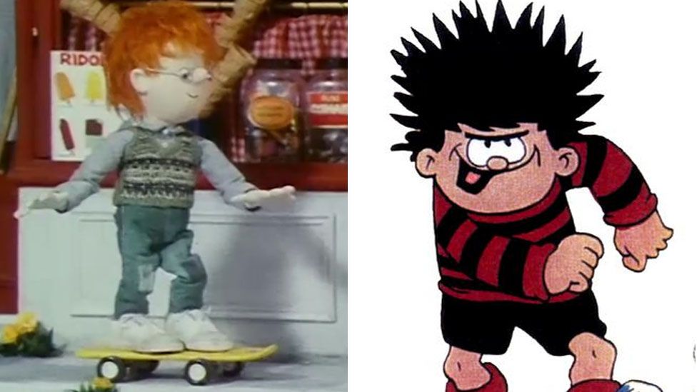 The character of Norman Price was inspired by cartoon character Dennis The Menace