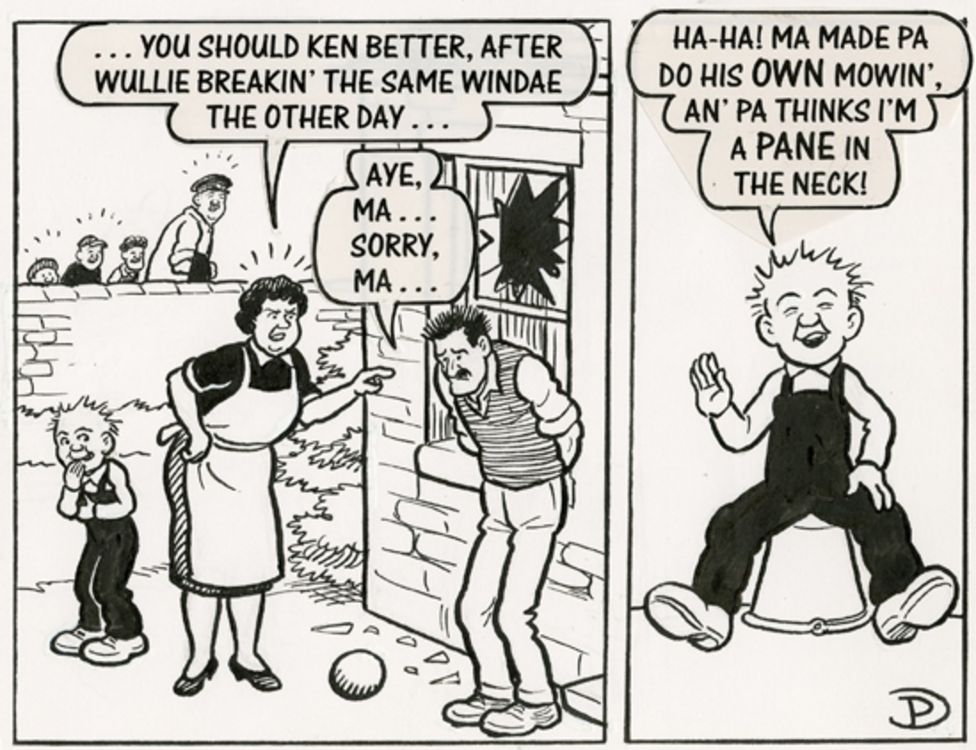 The notsochanging face of Oor Wullie on his 80th anniversary BBC News