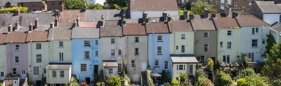 row of houses