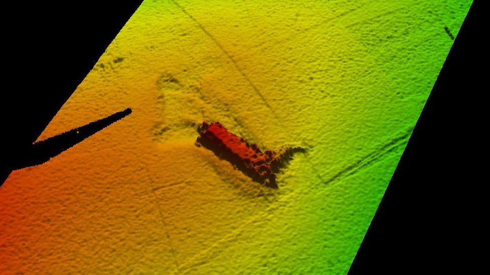 Kongsberg Maritime's image of the lost Nessie model