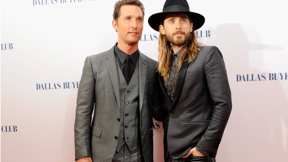 Matthew McConaughey and Jared Let