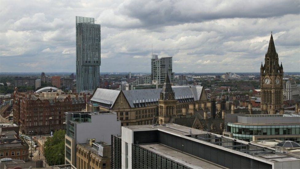 Manchester skyline