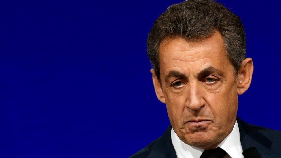 Nicolas Sarkozy in February 2016