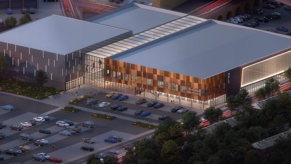 Halifax new leisure centre plan back on track after cost concerns - BBC ...