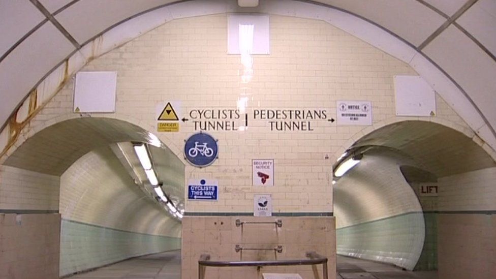 Tyne pedestrian and cycle tunnel