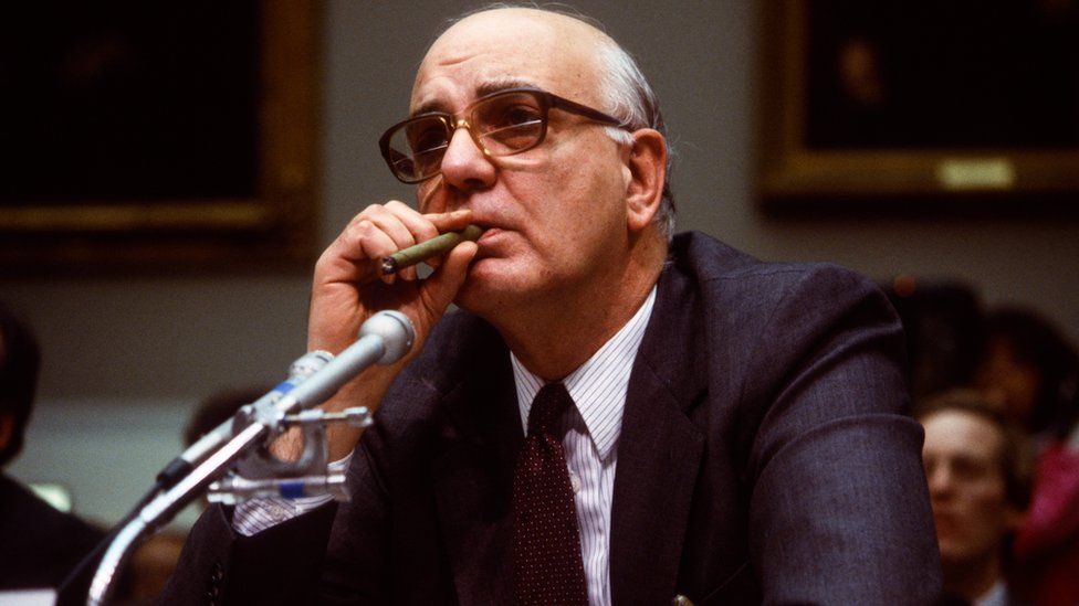 Paul Volcker in 1986