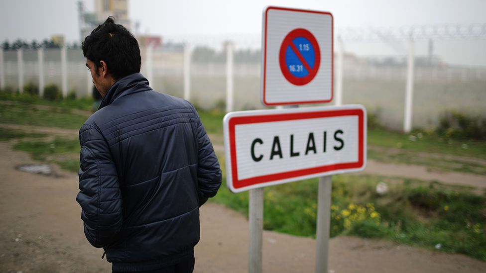 Calais sign