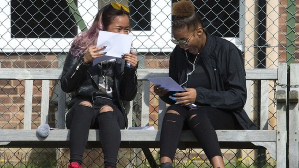 How can gcses get harder and results stay the same bbc news