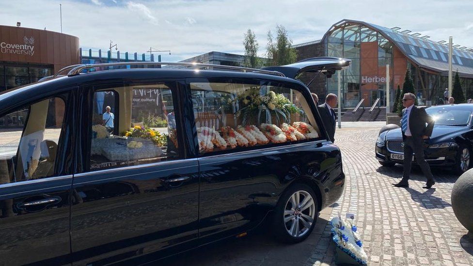 George Curtis: Fans turn out to honour former Sky Blues boss