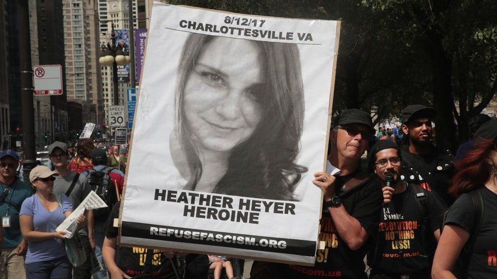 Heather Heyer banner
