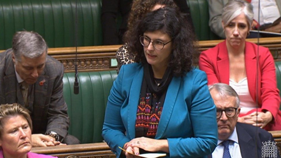 Layla Moran MP in Parliament