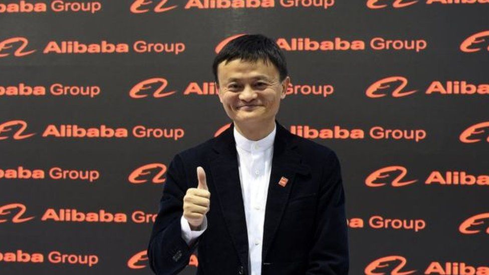 The founder of Alibaba Jack Ma