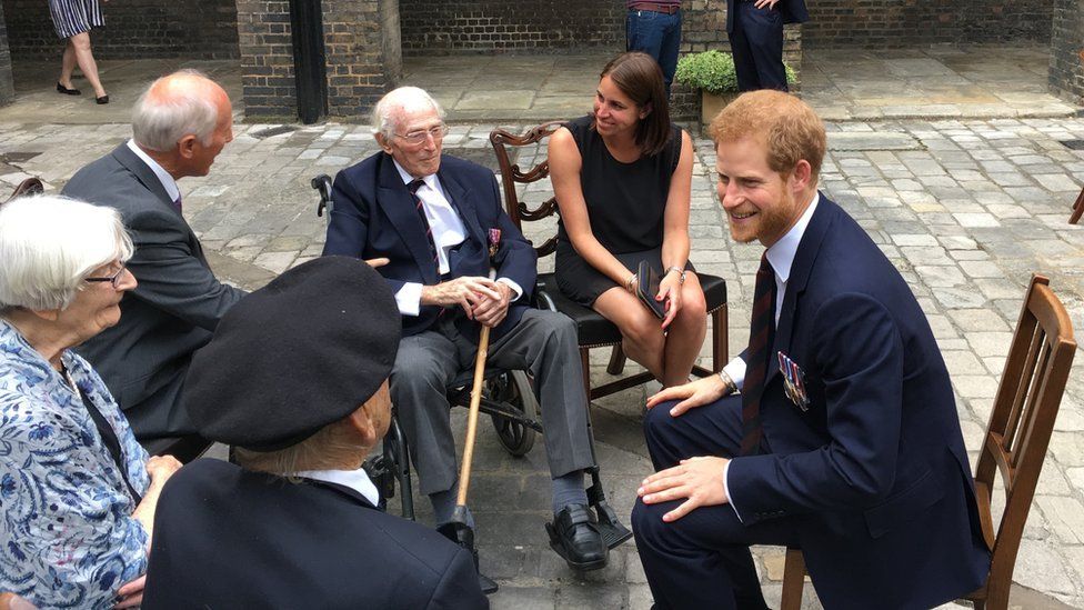 Gemma Morgan, Prince Harry and veterans