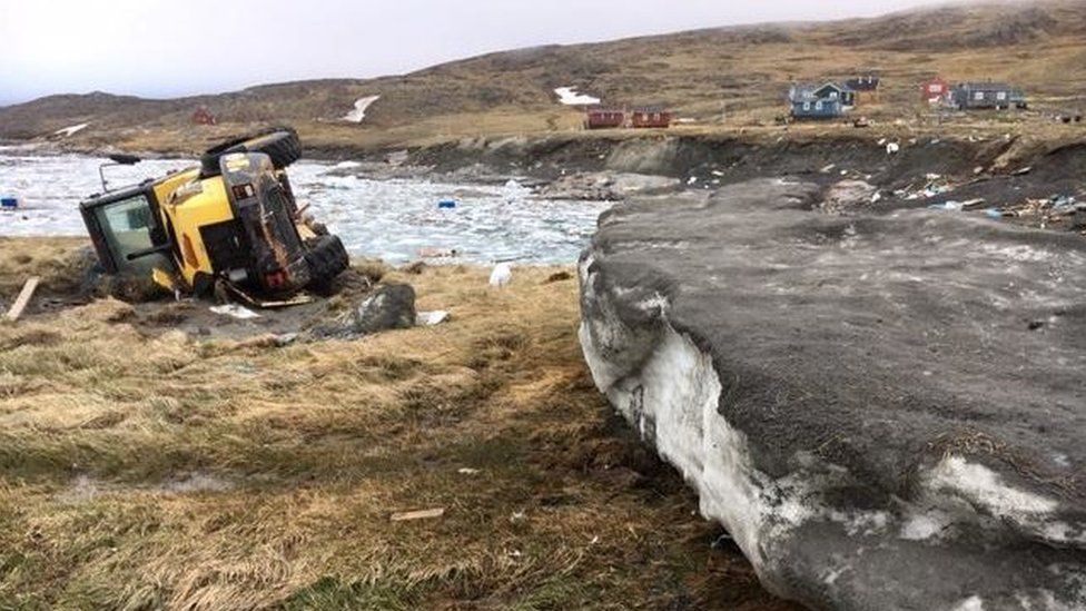 Tsunami en Groenlandia