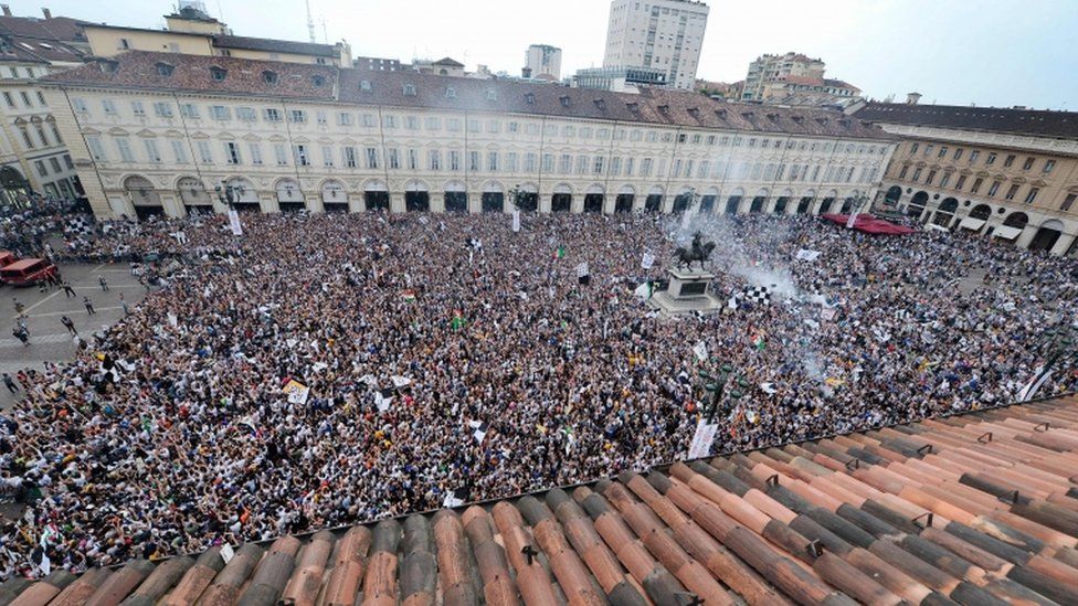 Piazza San Carlo, Turin, 3 June 2017