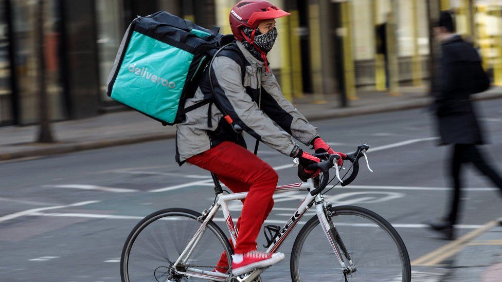 Courier for Deliveroo