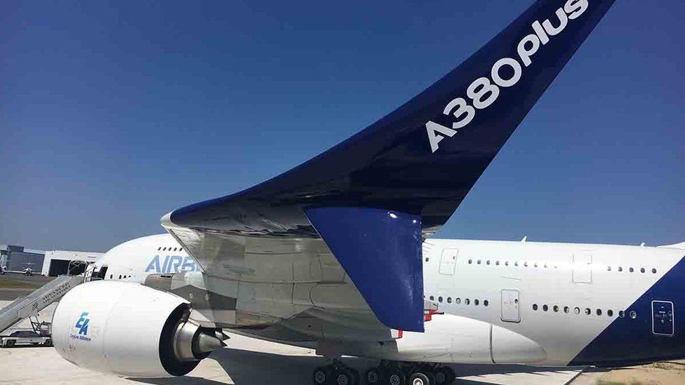 New A380Plus wing design