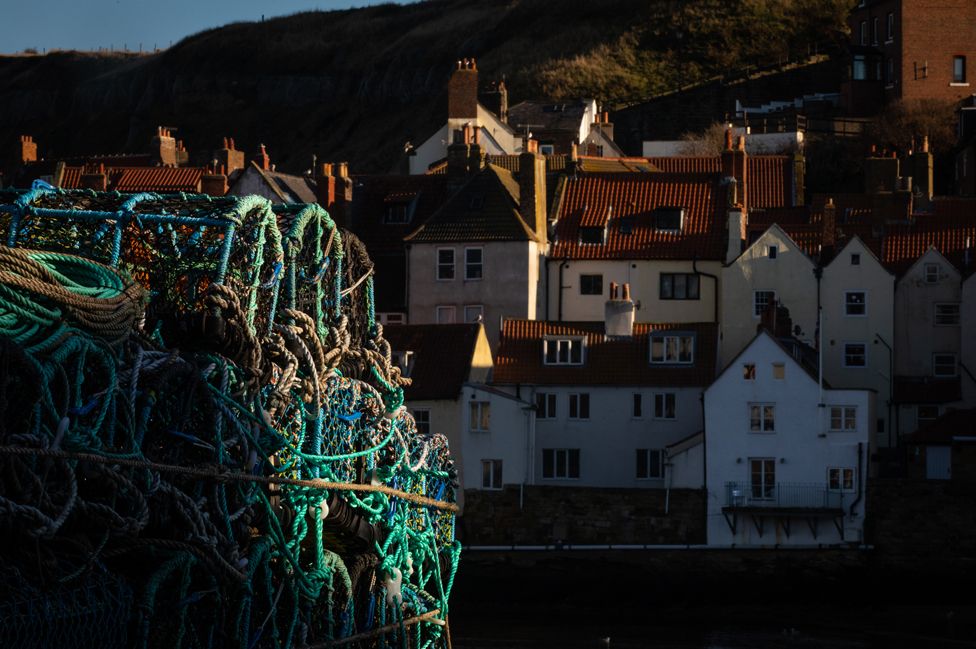 Fishing creels in Whitby