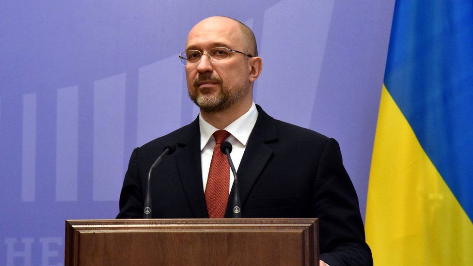 Ukrainian Prime Minister Denys Shmyhal