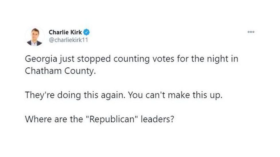 Charlie Kirk tweet