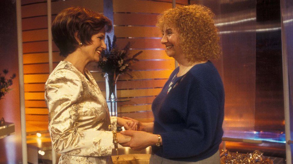 Victoria Wood and Julie Walters