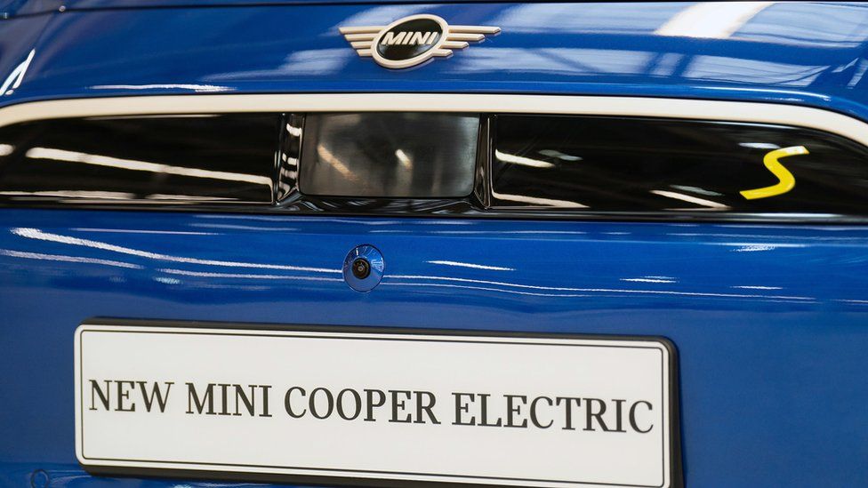 New Mini Cooper Electric sign