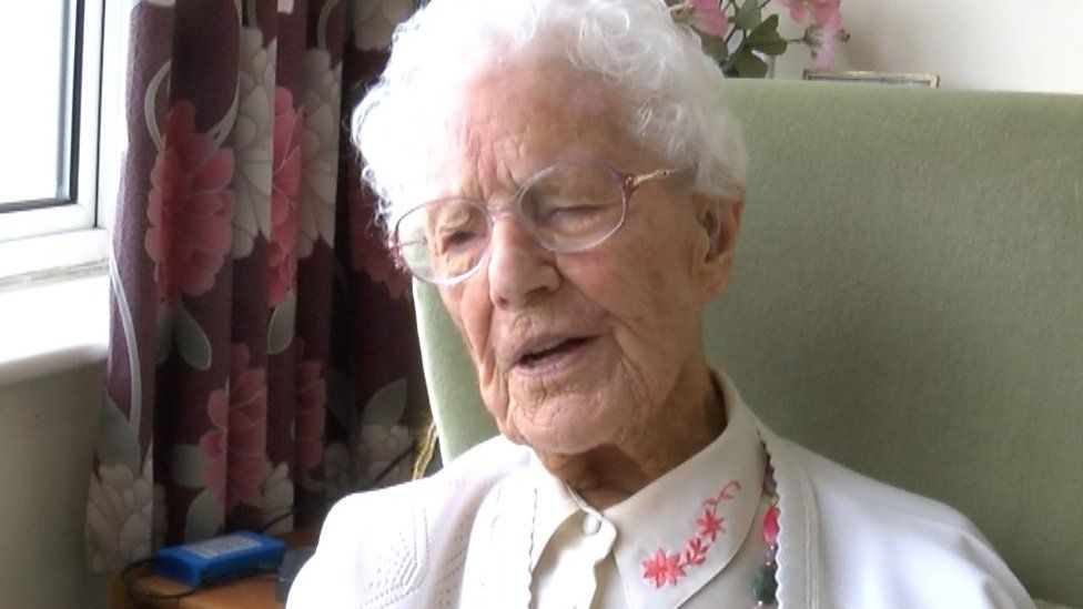 110-year-old woman