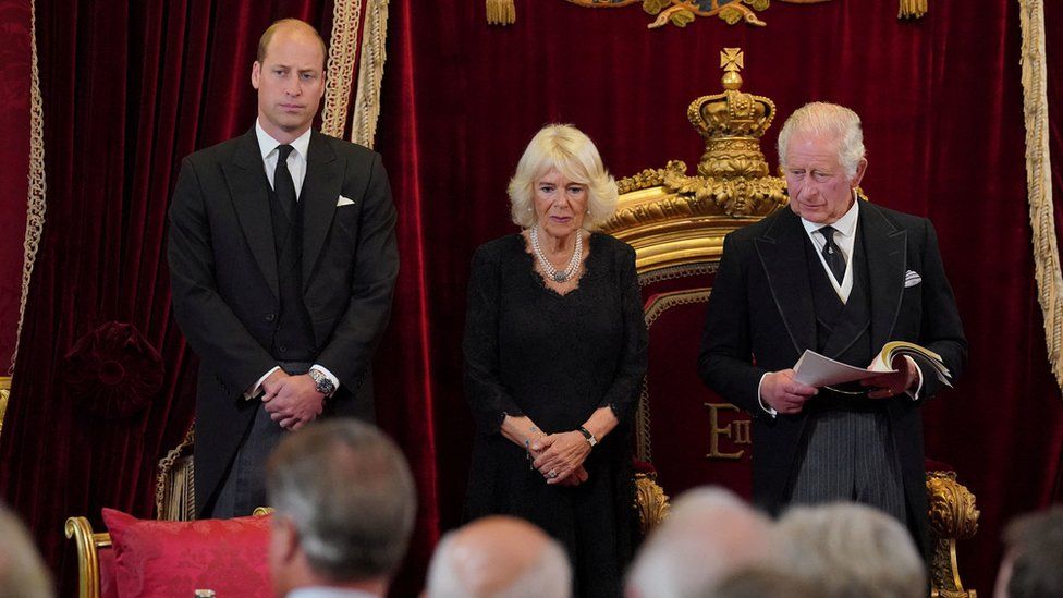 William, Camilla and Charles