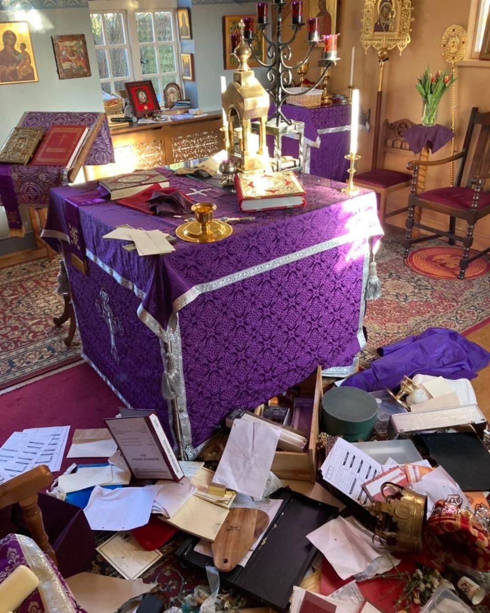 Oxford Russian Orthodox Church Ransacked In Burglary Bbc News