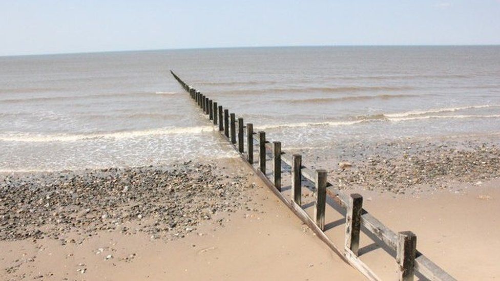 The coast near Ffrith beach