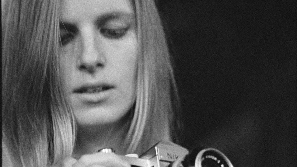 A photograph of Linda McCartney taken by Eric Clapton in 1967