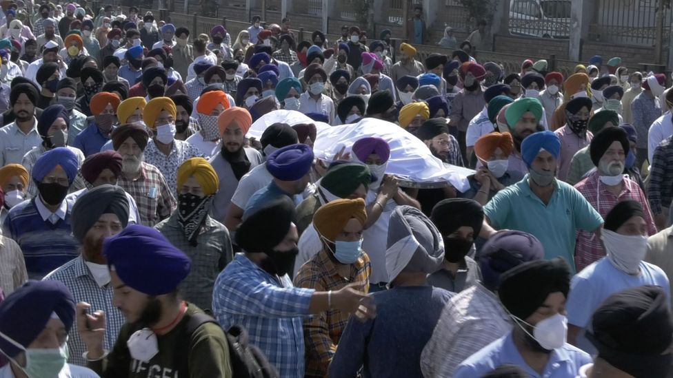 Kashmir funeral