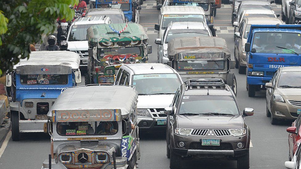Traffic in Manila (23 may 2017)