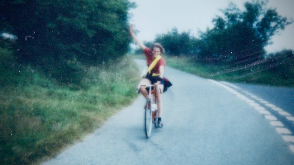 Gina Harris 82 is preparing to cycle the length of Britain for