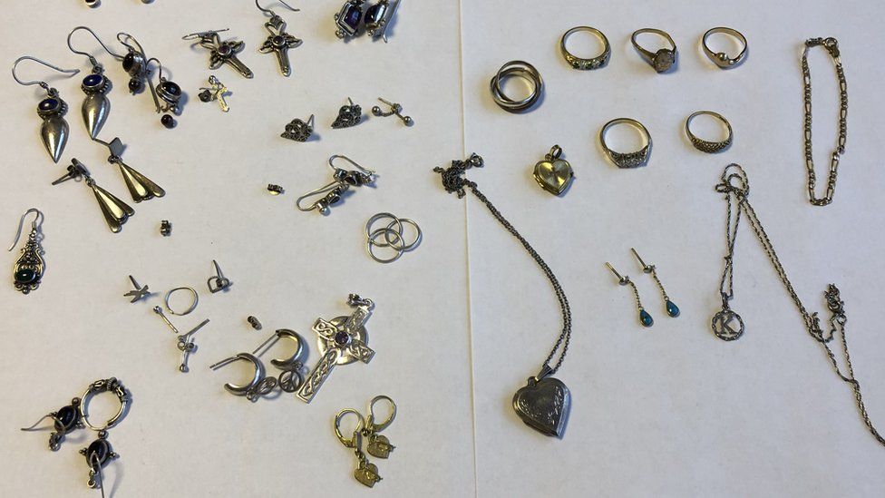 Jewellery returned to one crime victim