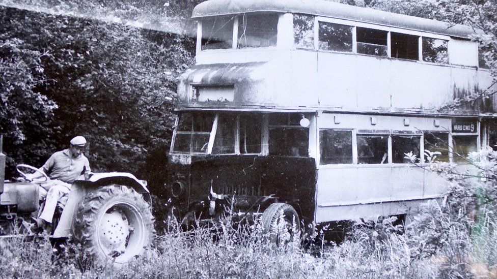 Derelict bus
