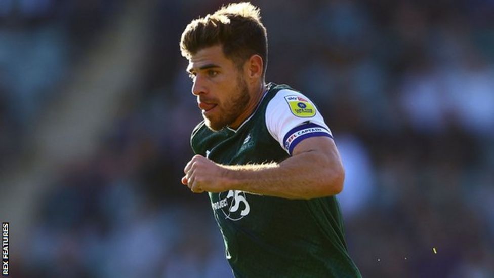 Joe Edwards Plymouth Argyle captain signs new deal to 2025 BBC Sport