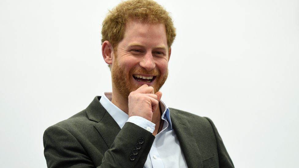 Prince Harry in Leicester on 21 March 2017