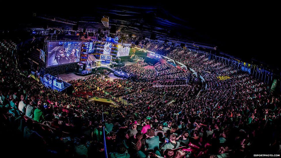 eSports fans fill stadiums to watch the world's best gamers compete