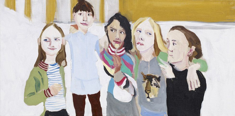 Chantal Joffe: Painting pregnancy and parenthood - BBC News