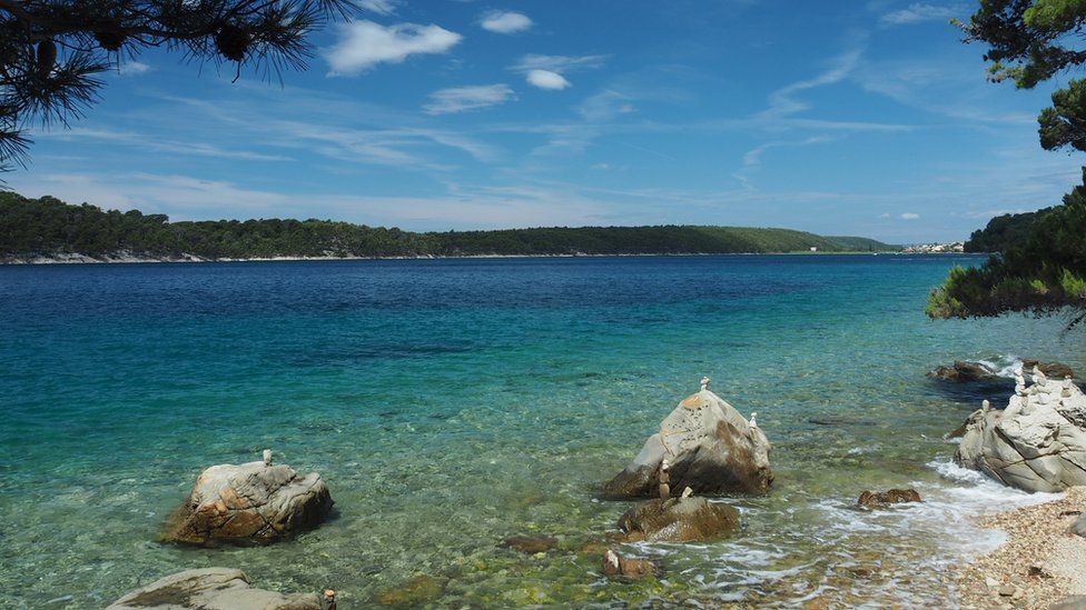 An island picture from the Adriatic coast (file picture for illustration purposes)