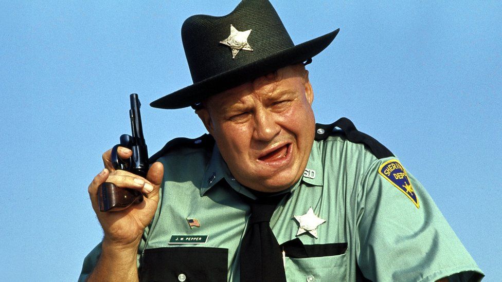 Actor Clifton James as Sheriff JW Pepper
