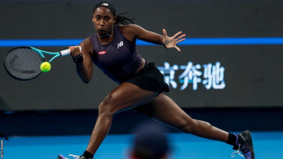 Coco Gauff US Open champion wins debut match at China Open BBC Sport