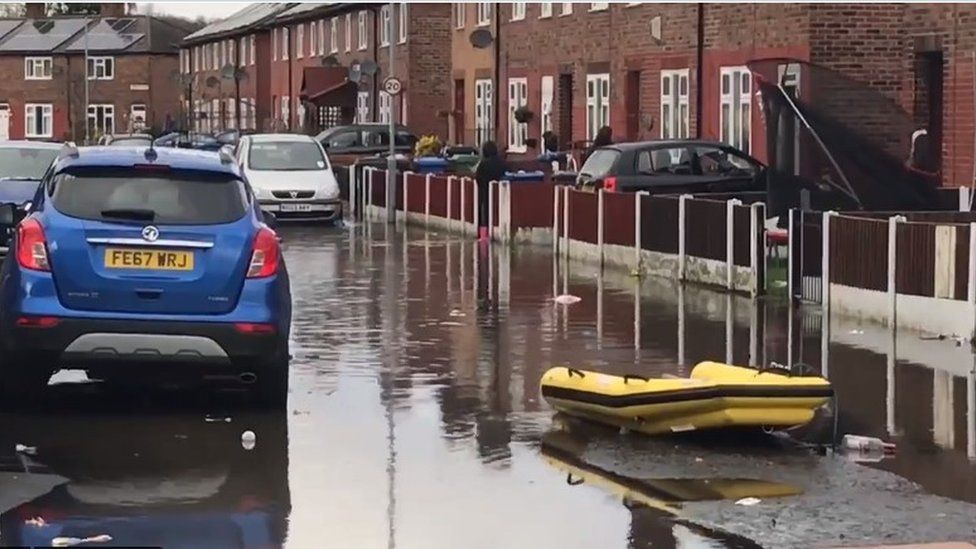 Warrington flooding