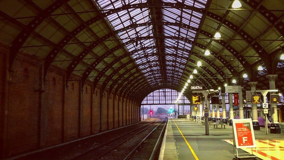 Darlington station interior