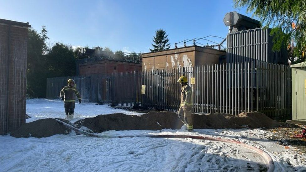 Ripley Homes evacuated after explosion at substation BBC News