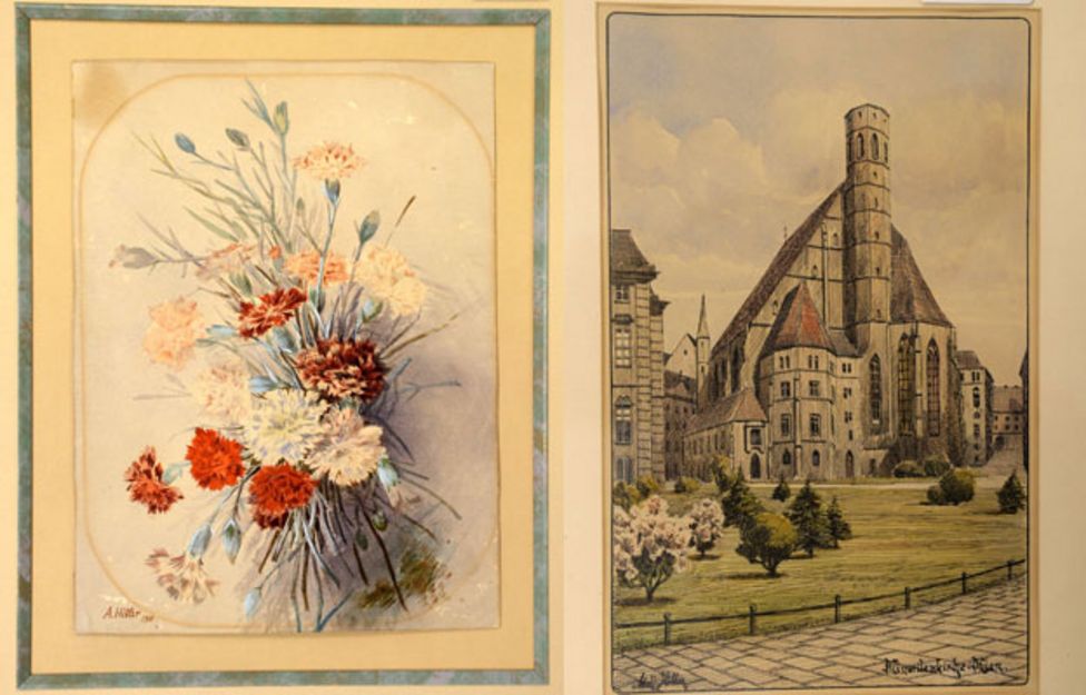 Adolf Hitler Artworks Fetch 286 000 At Auction In Nuremberg BBC News Adolf Hitler Artworks Fetch 286 000 At Auction In Nuremberg BBC News