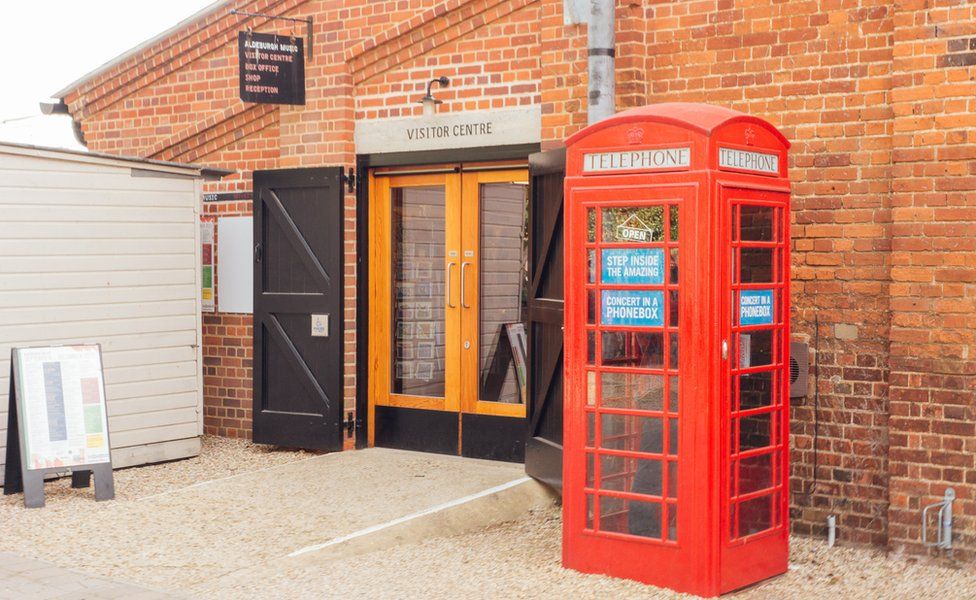 Phonebox and Snape Maltings Concert Hall