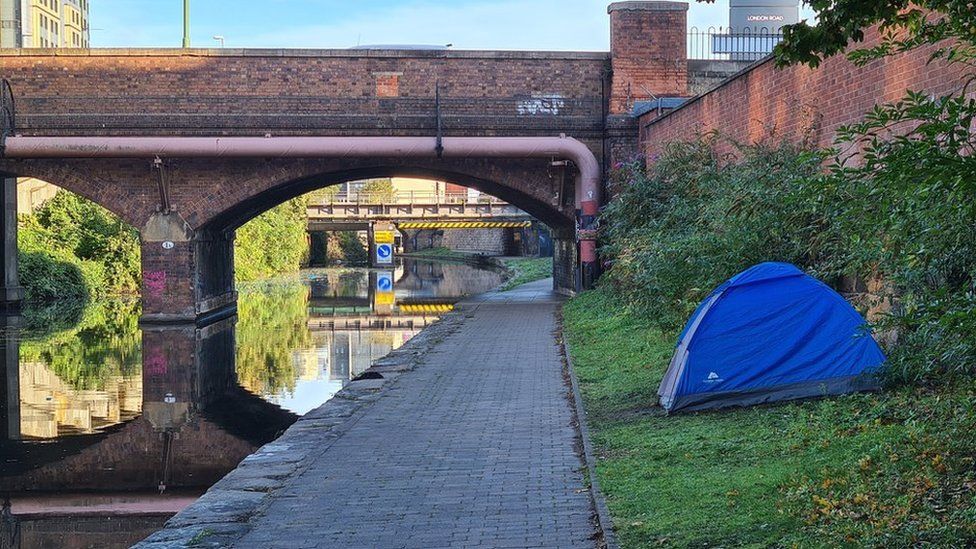 Tent in Nottingham