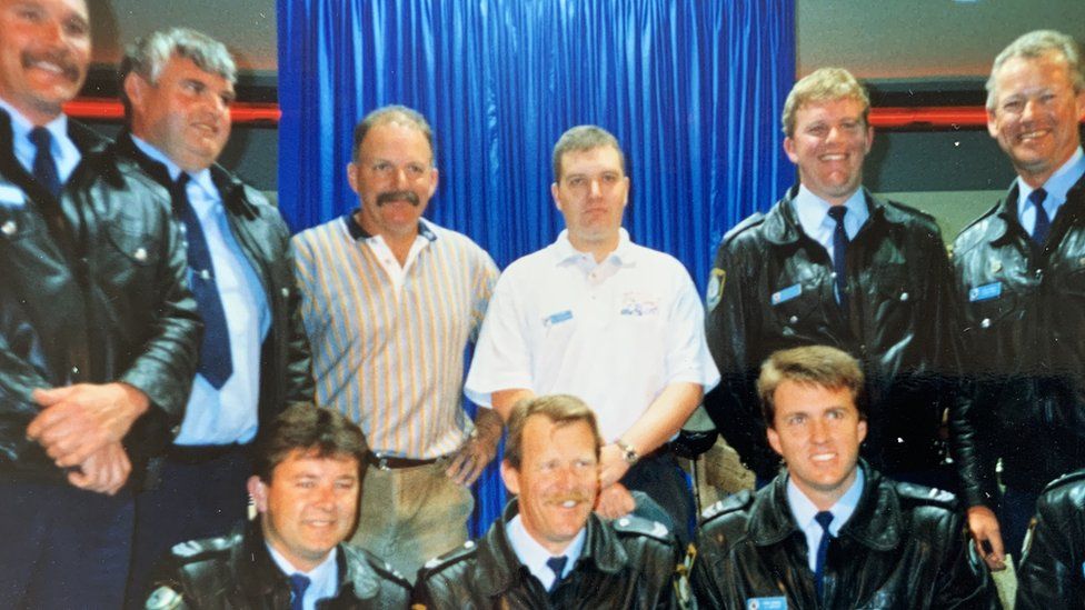 Lou Haslam and the police force
